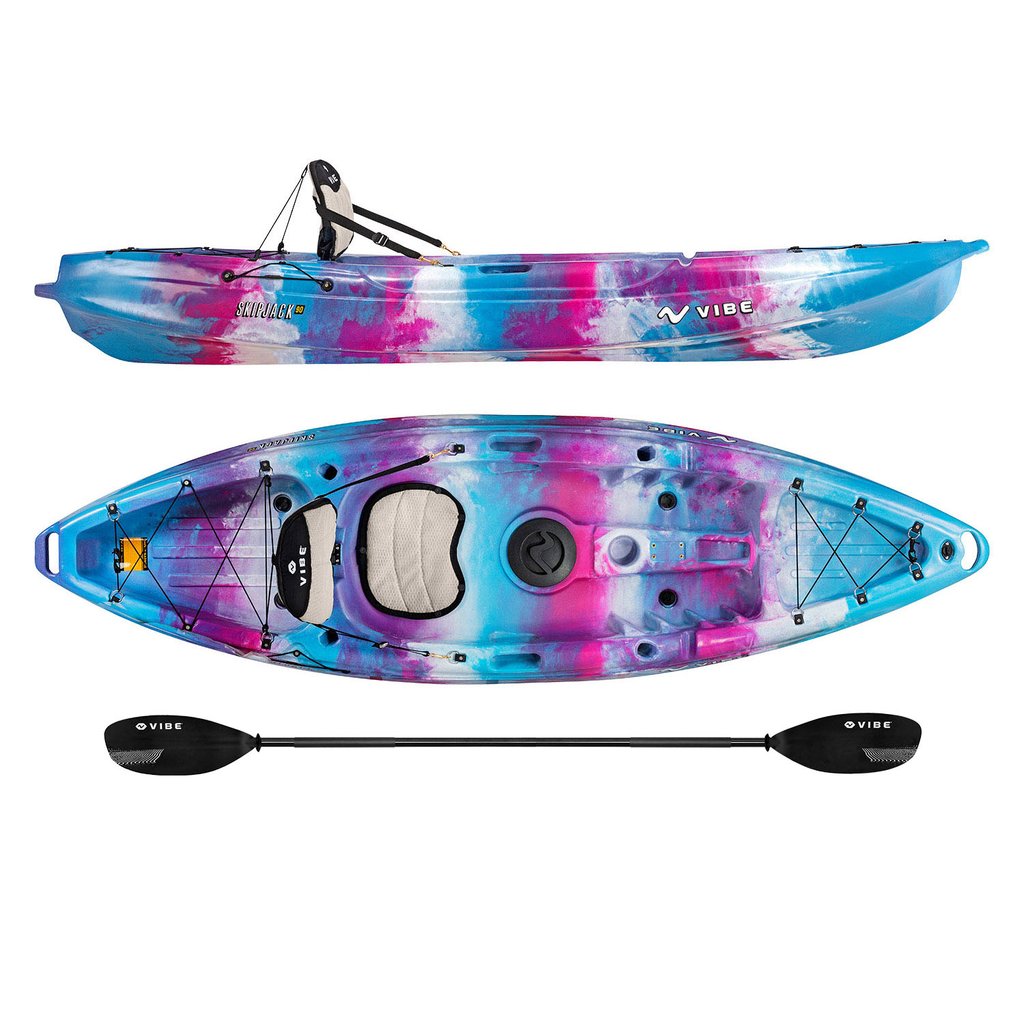 Vibes Kayaks Sea Ghost 110 11Foot Angler Sit-on-Top Kayak